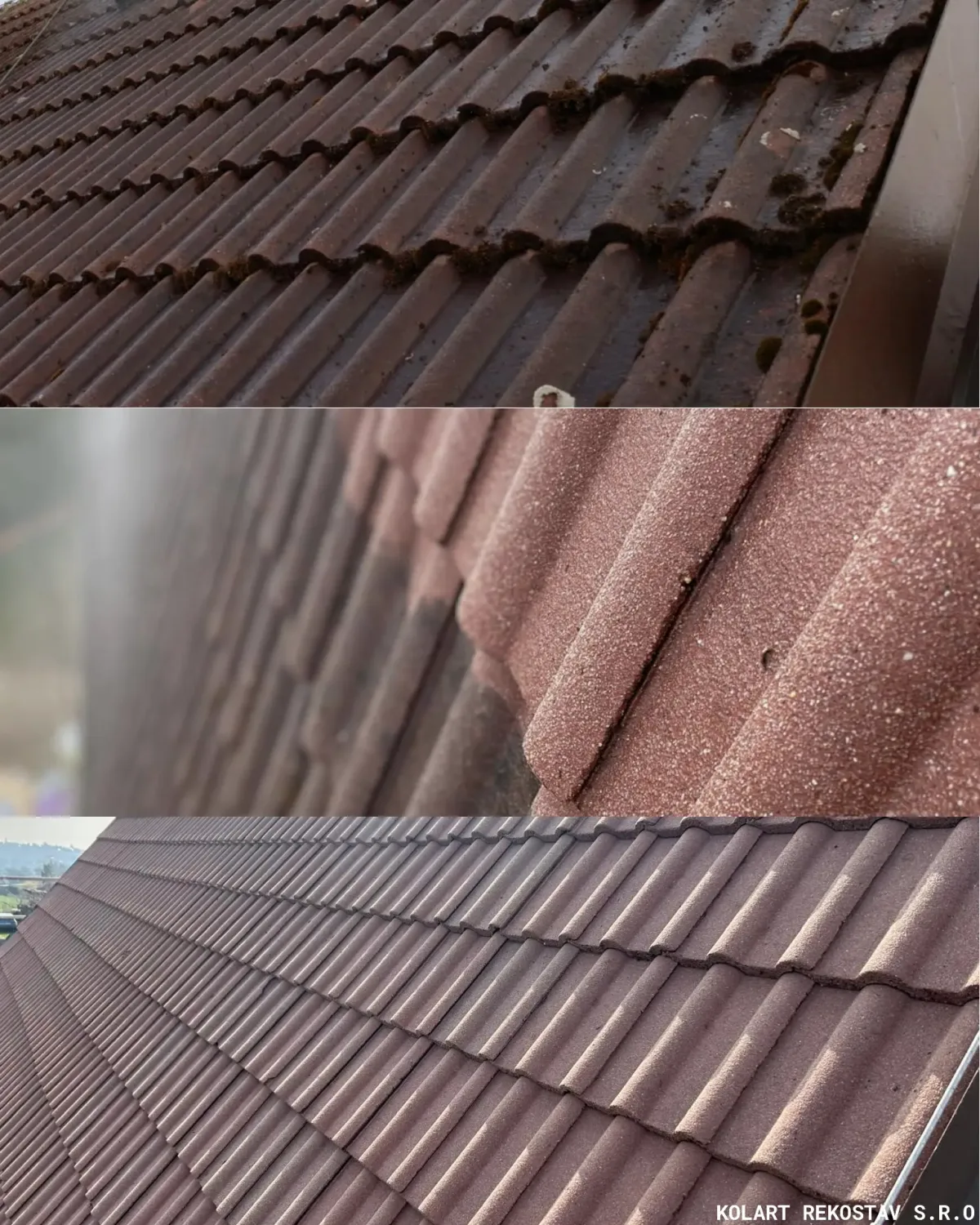 Střešní krytina v detailu